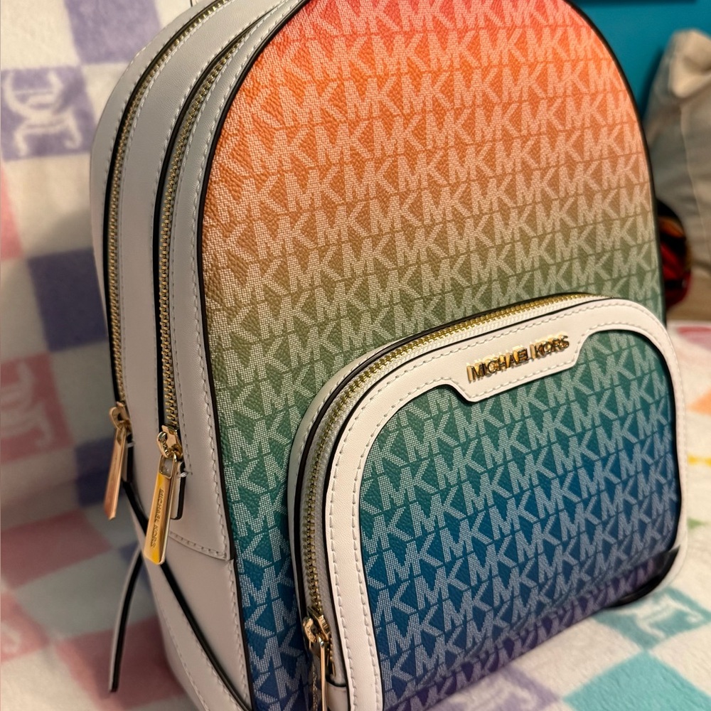 Michael Kors Multicolor Gradient Backpack - image 2